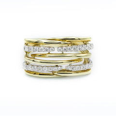 The Diamond Layers Ring