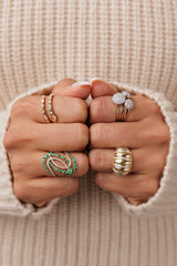 Emerald Embrace Ring