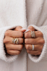 The Pave Rope Ring