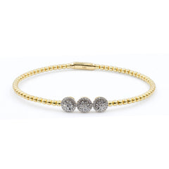 Trio Radiance Diamond Bangle