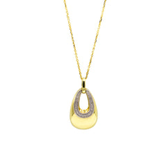 Golden Teardrop Necklace