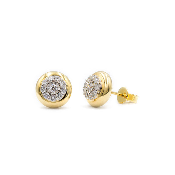 The Diamond Bezel Studs