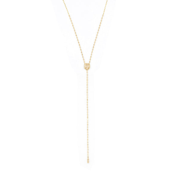 Convertible Diamond Lariat Necklace