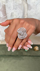 Maharani Orchid Ring