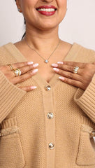 The Diamond Bezel Studs