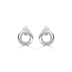 Diamond Fashion Circle Earrings- 65% OFF!