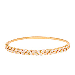 Marquise Diamond Flex Bangle