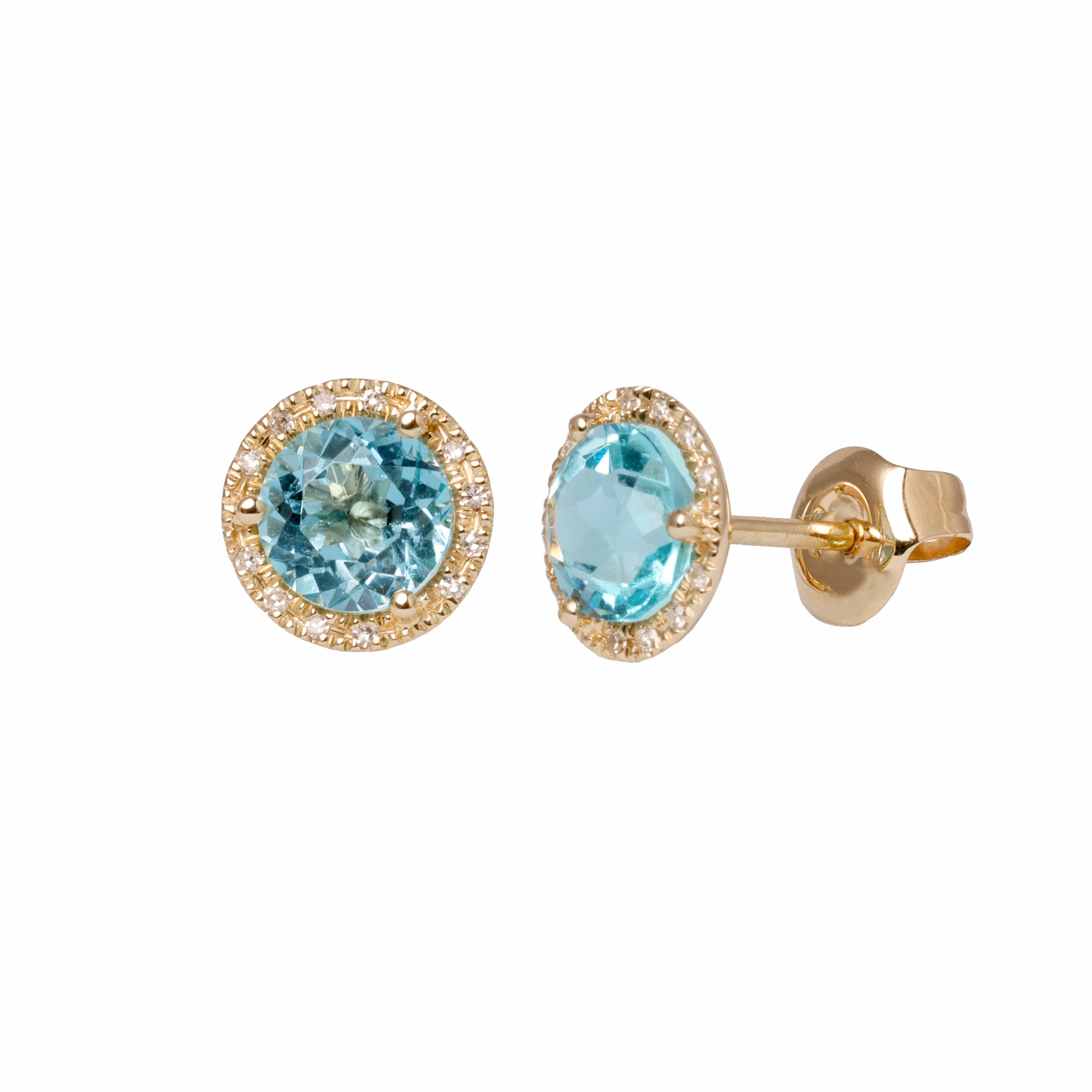 Blue Candy Pop Studs-50% OFF!
