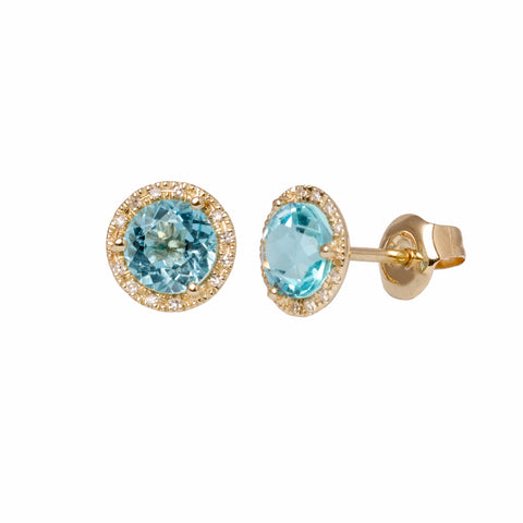 Blue Candy Pop Studs-50% OFF!