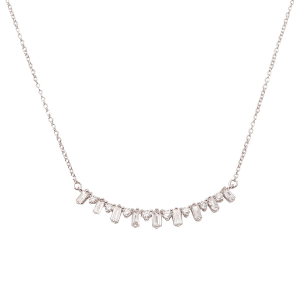 Vintage Diamond Bar Necklace- 50% OFF!