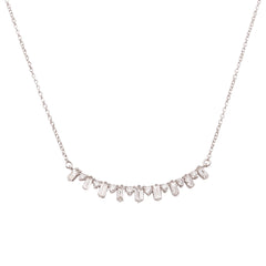 Vintage Diamond Bar Necklace- 50% OFF!