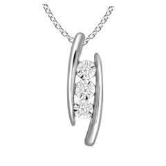 Journey Diamond Necklace- 60% OFF!