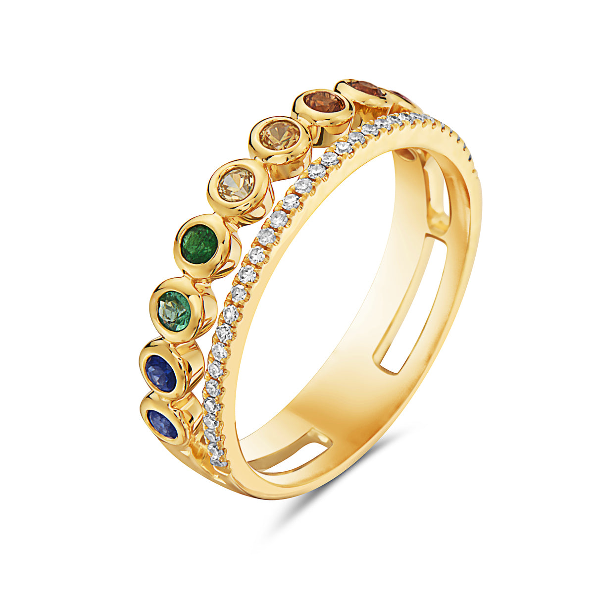 Rainbow Solstice Ring- 30% OFF!