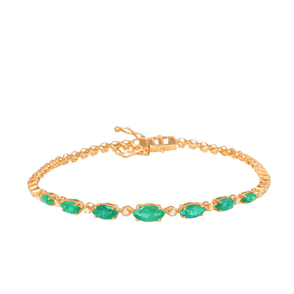 Emerald Marquise Bracelet- 30% OFF!