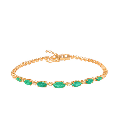 Emerald Marquise Bracelet- 30% OFF!