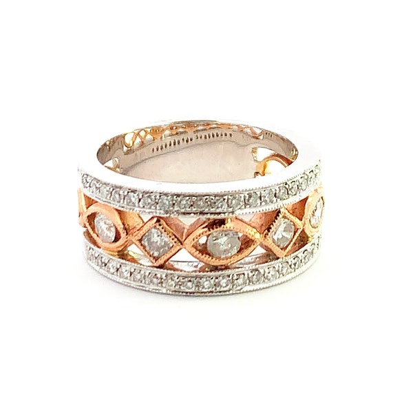 The Intricate Two-Tone Ring- 55% OFF!